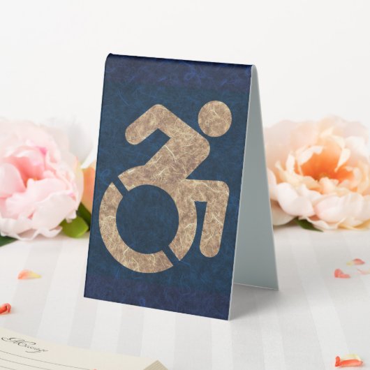 Plaque De Table Handicap Texté (In SItu (Mariage))