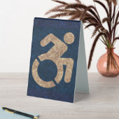 Plaque De Table Handicap Texté (En SItu (Tableau))