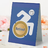 Plaque De Table Handicapés à la retraite (In SItu (Mariage))