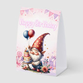 Plaque De Table Happy Birthday sign (Recto)