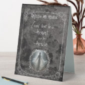 Plaque De Table Haunt Our First House Mariage (En SItu (Tableau))