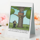 Plaque De Table Hilaried Boss's Day Table Top Sign (In SItu (Mariage))