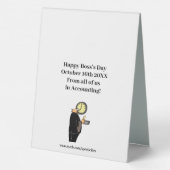 Plaque De Table Hilaried Boss's Day Table Top Sign (Verso)