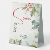 Plaque De Table Holly d'hiver et Berries (Verso)