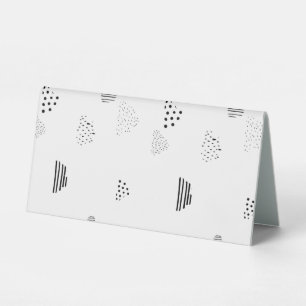 Plaque De Table Horizontal, gris moyen