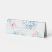 Plaque De Table Hydrangeas Pastel Bloom (Recto)