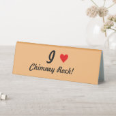 Plaque De Table IHEART Chimney Rock (En SItu (Tableau))