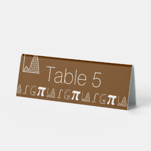 Plaque De Table Il s'ajoute dans la tente de table de chocolat