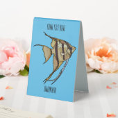 Plaque De Table Illustration d'angelfish (In SItu (Mariage))