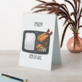 Plaque De Table Illustration de Bento (En SItu (Tableau))