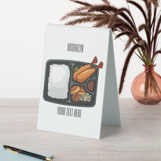 Plaque De Table Illustration de Bento (En SItu (Tableau))