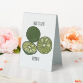 Plaque De Table Illustration de chaux Kaffir (In SItu (Mariage))