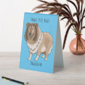 Plaque De Table Illustration de chien Rough collie (En SItu (Tableau))