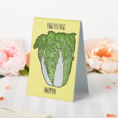 Plaque De Table Illustration de chou chinois (In SItu (Mariage))