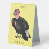 illustration de dessin animé d'oiseau condor de Ca