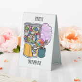 Plaque De Table Illustration de dessin de bonbon (In SItu (Mariage))