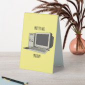 Plaque De Table Illustration de dessin sur ordinateur (En SItu (Tableau))