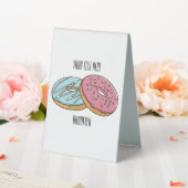 Plaque De Table Illustration de Donut (In SItu (Mariage))