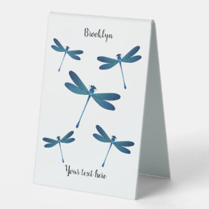 Plaque De Table Illustration de dragonfly