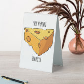 Plaque De Table Illustration de fromage (En SItu (Tableau))