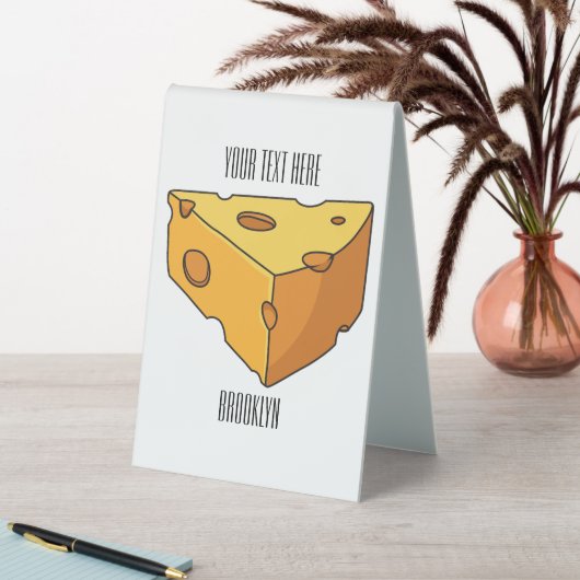 Plaque De Table Illustration de fromage (En SItu (Tableau))