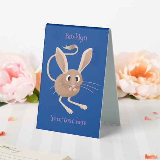 Plaque De Table Illustration de jerboa aux longues oreilles (In SItu (Mariage))