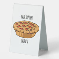 Illustration de la caricature à tarte