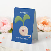 Plaque De Table Illustration de la caricature de la gerbe de grain (In SItu (Mariage))