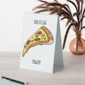 Plaque De Table Illustration de la pizza (En SItu (Tableau))