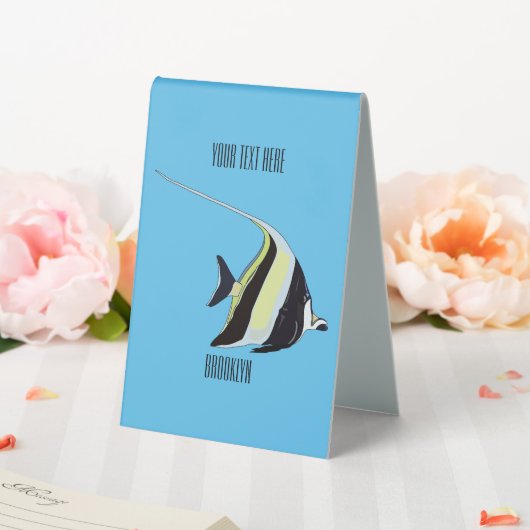 Plaque De Table Illustration de l'idole mauresque (In SItu (Mariage))