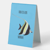 Plaque De Table Illustration de l'idole mauresque (Recto)