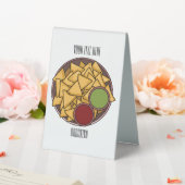 Plaque De Table Illustration de Nachos (In SItu (Mariage))