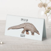 Plaque De Table Illustration de Pangolin (En SItu (Tableau))