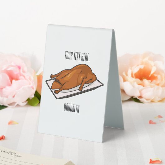 Plaque De Table Illustration de Peking duck (In SItu (Mariage))