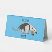 Plaque De Table Illustration de Tamandua (Verso)