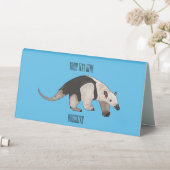 Plaque De Table Illustration de Tamandua (En SItu (Tableau))