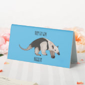 Plaque De Table Illustration de Tamandua (In SItu (Mariage))