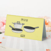 Plaque De Table Illustration des jeux de cuisine (In SItu (Mariage))