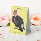 Plaque De Table Illustration d'oiseau condor de Californie (In SItu (Mariage))
