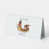 Plaque De Table Illustration drôle de dessin animé centipede (Verso)