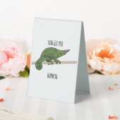 Plaque De Table Illustration du caméléon de Jackson (In SItu (Mariage))