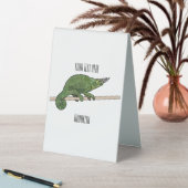 Plaque De Table Illustration du caméléon de Jackson (En SItu (Tableau))