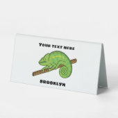 Plaque De Table Illustration du caméléon de la parson (Recto)