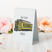 Plaque De Table Illustration du chariot Mata (In SItu (Mariage))