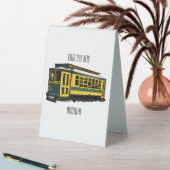 Plaque De Table Illustration du chariot Mata (En SItu (Tableau))