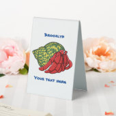 Plaque De Table Illustration du crabe mignon (In SItu (Mariage))