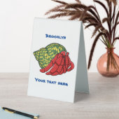 Plaque De Table Illustration du crabe mignon (En SItu (Tableau))