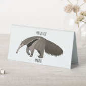 Plaque De Table Illustration d'un dessin animé d'Anteater (En SItu (Tableau))