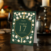 Plaque De Table Imaginaire médiéval de l'épée et du bouclier Maria