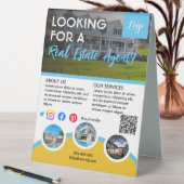 Plaque De Table Immobilier agent maison ouverte propriété à vendre (En SItu (Tableau))
